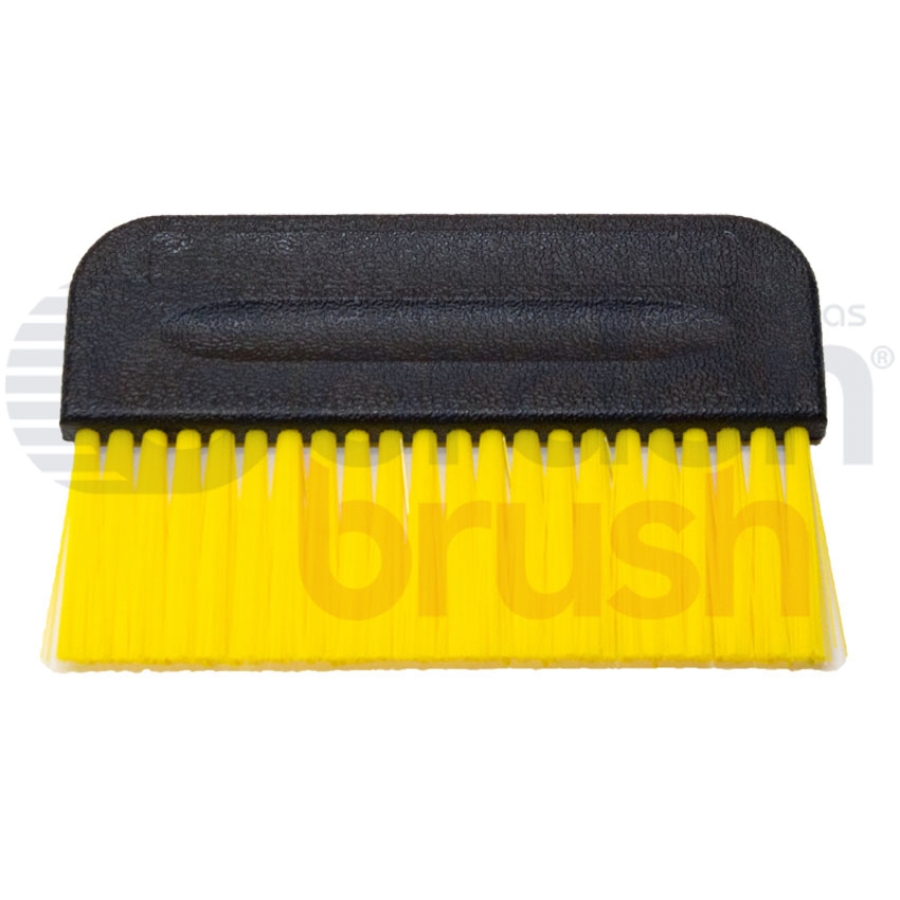 3-1/2" x 3/8" .010" Static Dissipative Nylon Bristle Short Handle Brush