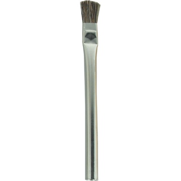 9/16" Diameter Horse Hair and Tin Handle Acid Brush